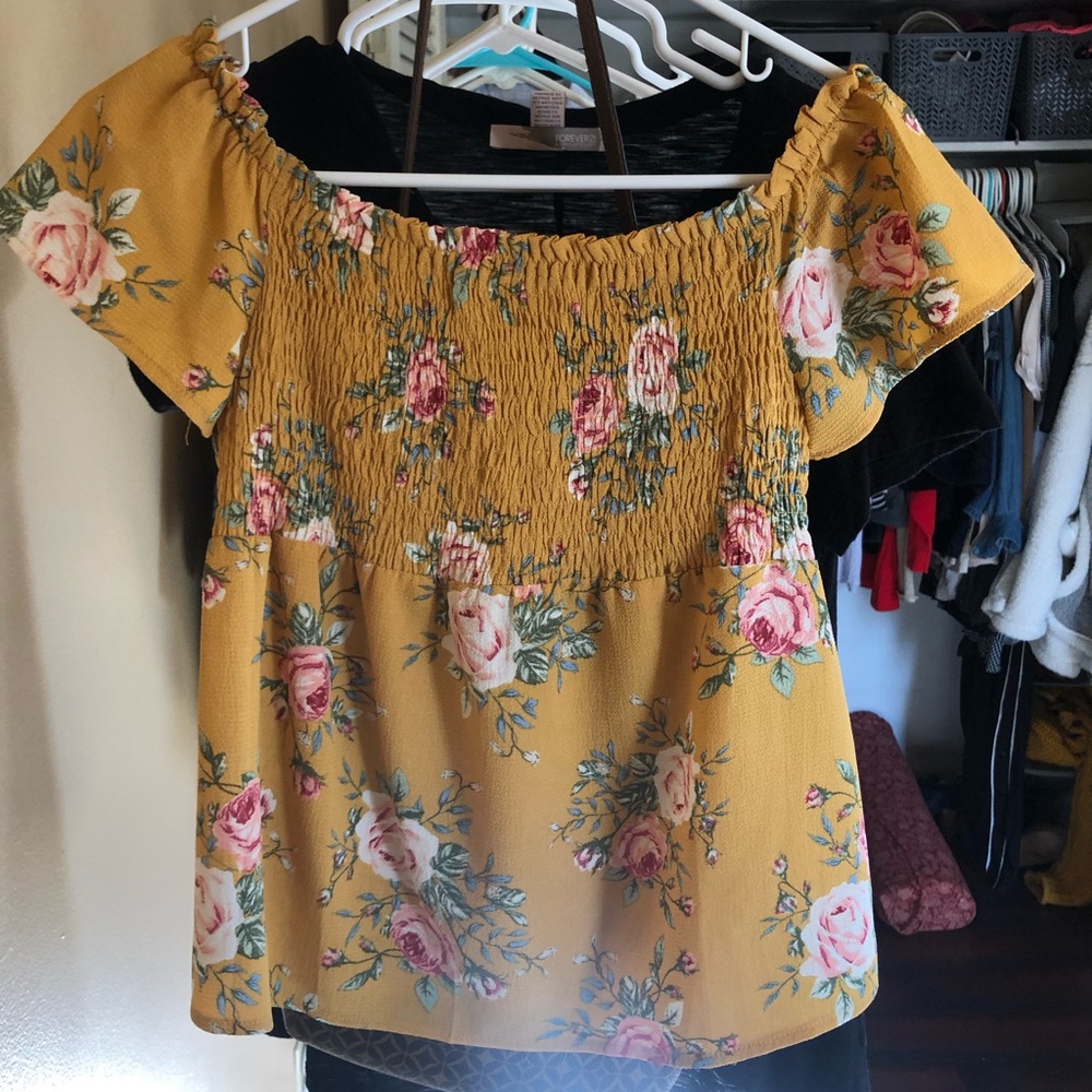 Off the shoulder top